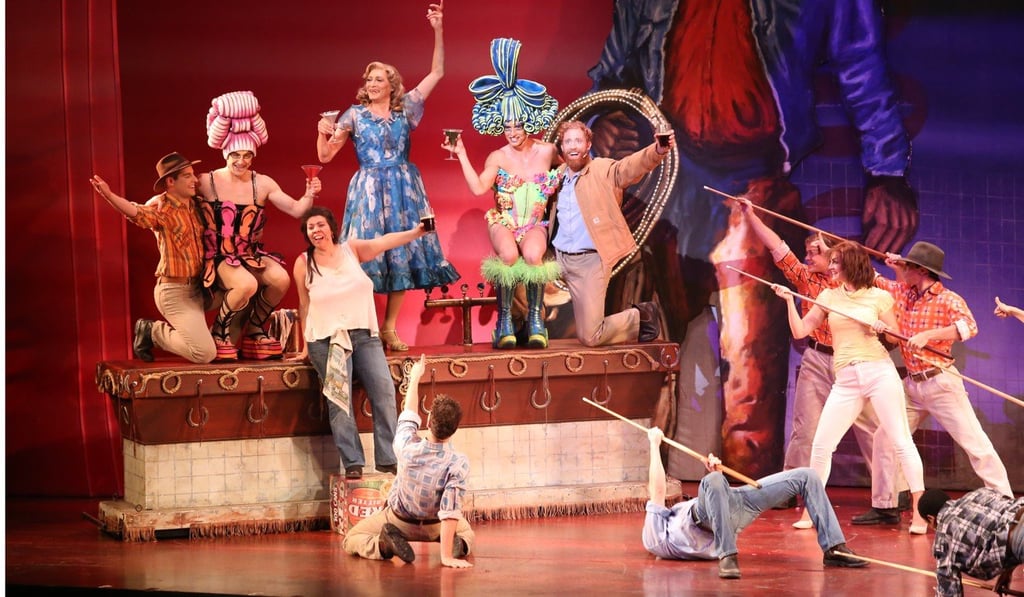 A still from the Johannesburg run of Priscilla Queen of the Desert the musical. Photo: Rachel Cheung