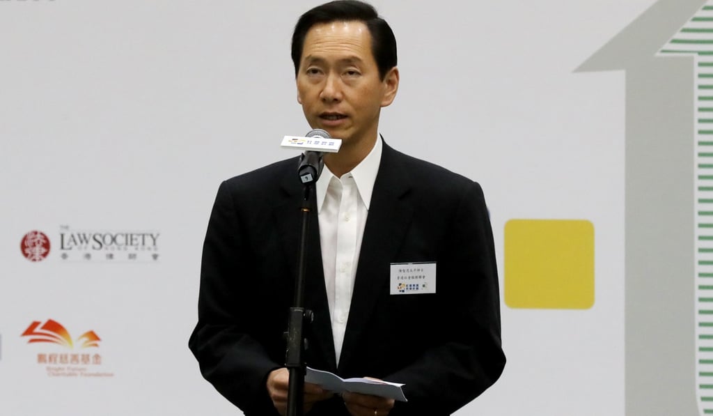 Bernard Chan, chairman of the Hong Kong Council of Social Service. Photo: Edward Wong