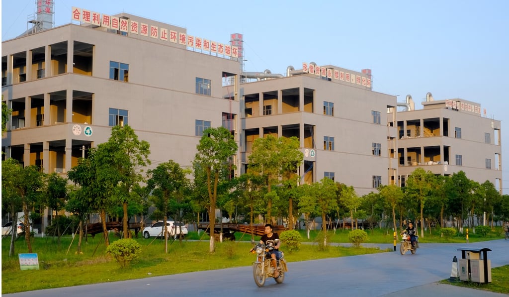 The Guiyu Recycling Economy Industrial Park became fully operational in late 2015. Photo: Lea Li