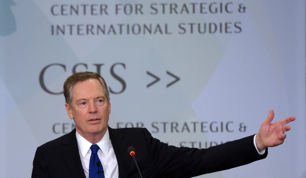 US Trade Representative Robert Lighthizer has launched an investigation into alleged intellectual property violations by China. Photo: Xinhua US Trade Representative Robert Lighthizer has launched an investigation into alleged intellectual property violations by China. Photo: Xinhua