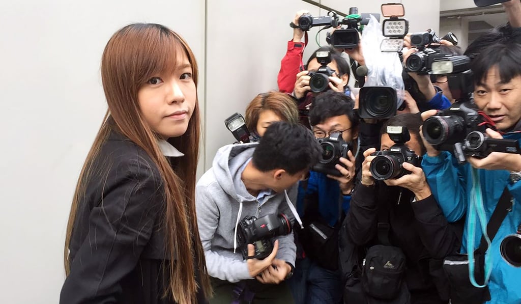 Disqualified lawmaker-elect Yau Wai-ching is no stranger to controversy. Photo: Chris Lau
