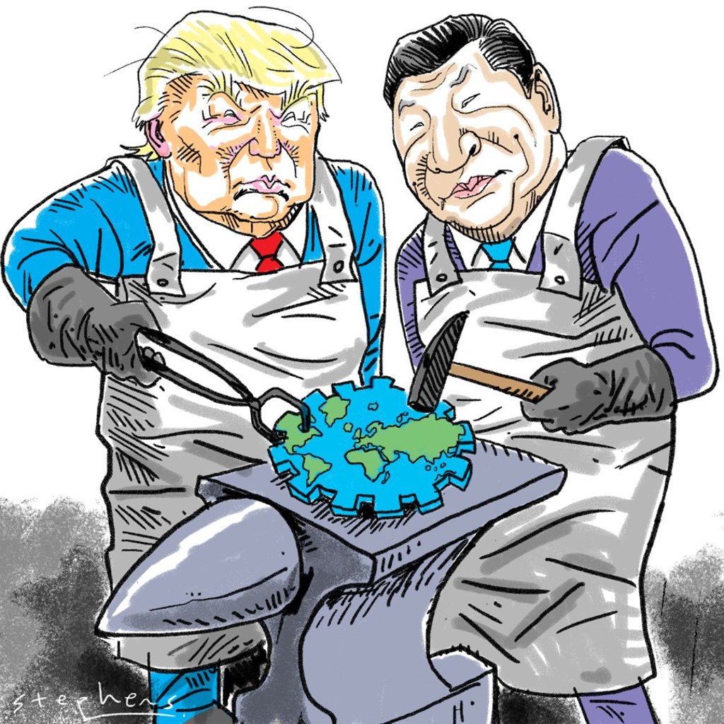 Donald Trump’s visit to China can forge a new productive relationship. Illustration: Craig Stephens