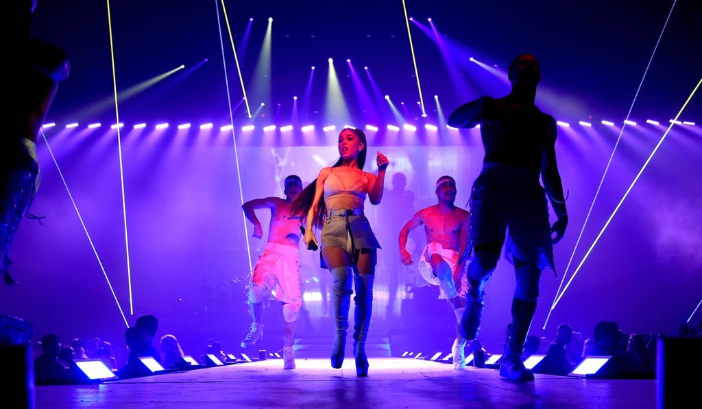 Ariana Grande performs on stage during the “Dangerous Woman” Tour. Photo: Handout Ariana Grande performs on stage during the “Dangerous Woman” Tour. Photo: Handout