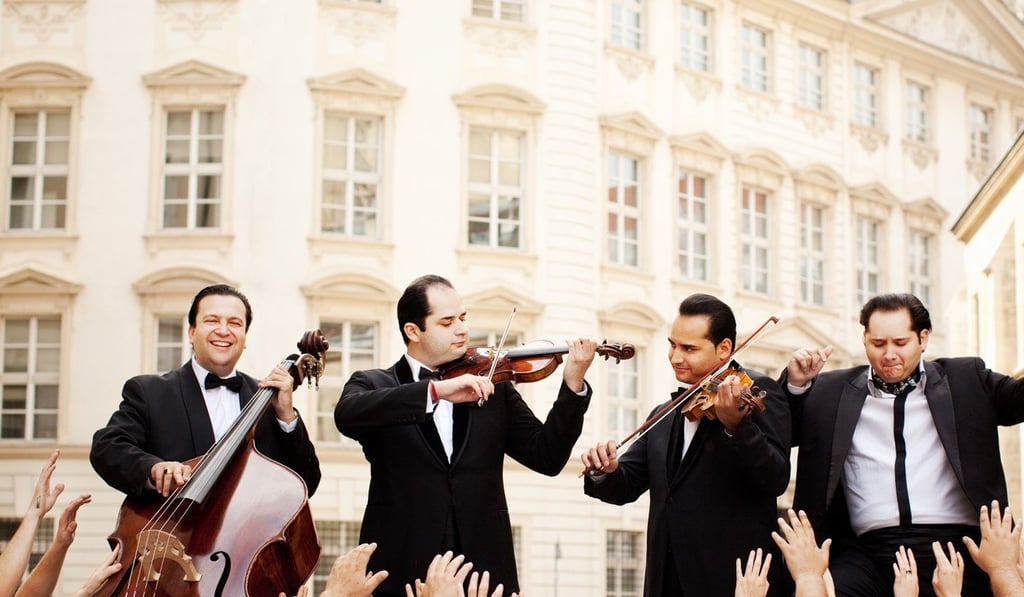 The three-brother group Janoska Ensemble from Vienna is due to debut in Hong Kong in October 2017. Photo: Julia Wesely The three-brother group Janoska Ensemble from Vienna is due to debut in Hong Kong in October 2017. Photo: Julia Wesely