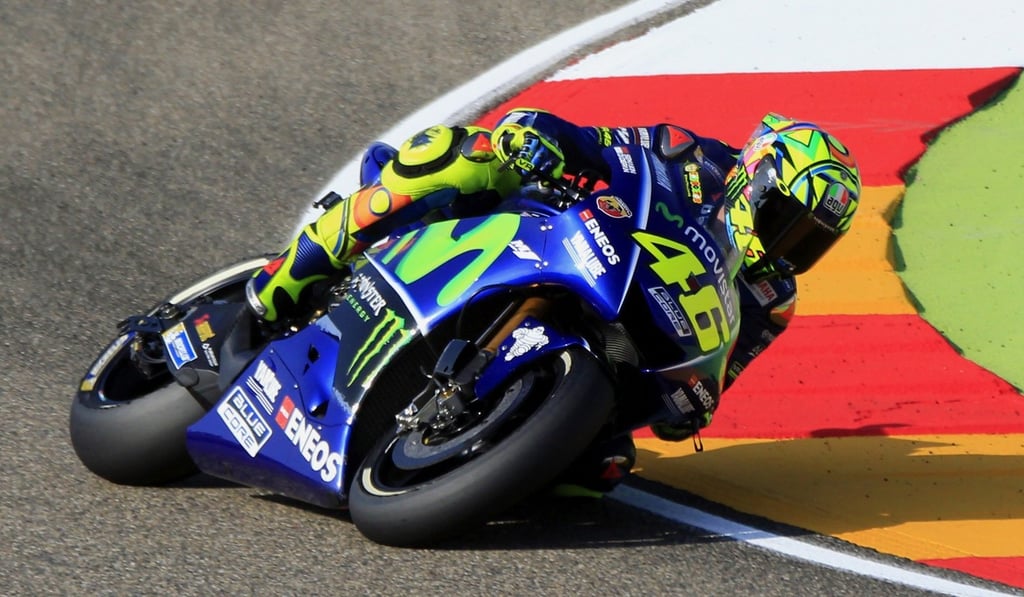 Rossi defies broken leg to make Aragon front row South China Morning Post