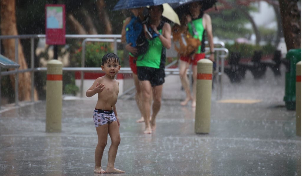 The Observatory said it would cancel the standby signal No 1 as a tropical depression moved away from Hong Kong. Photo: Felix Wong