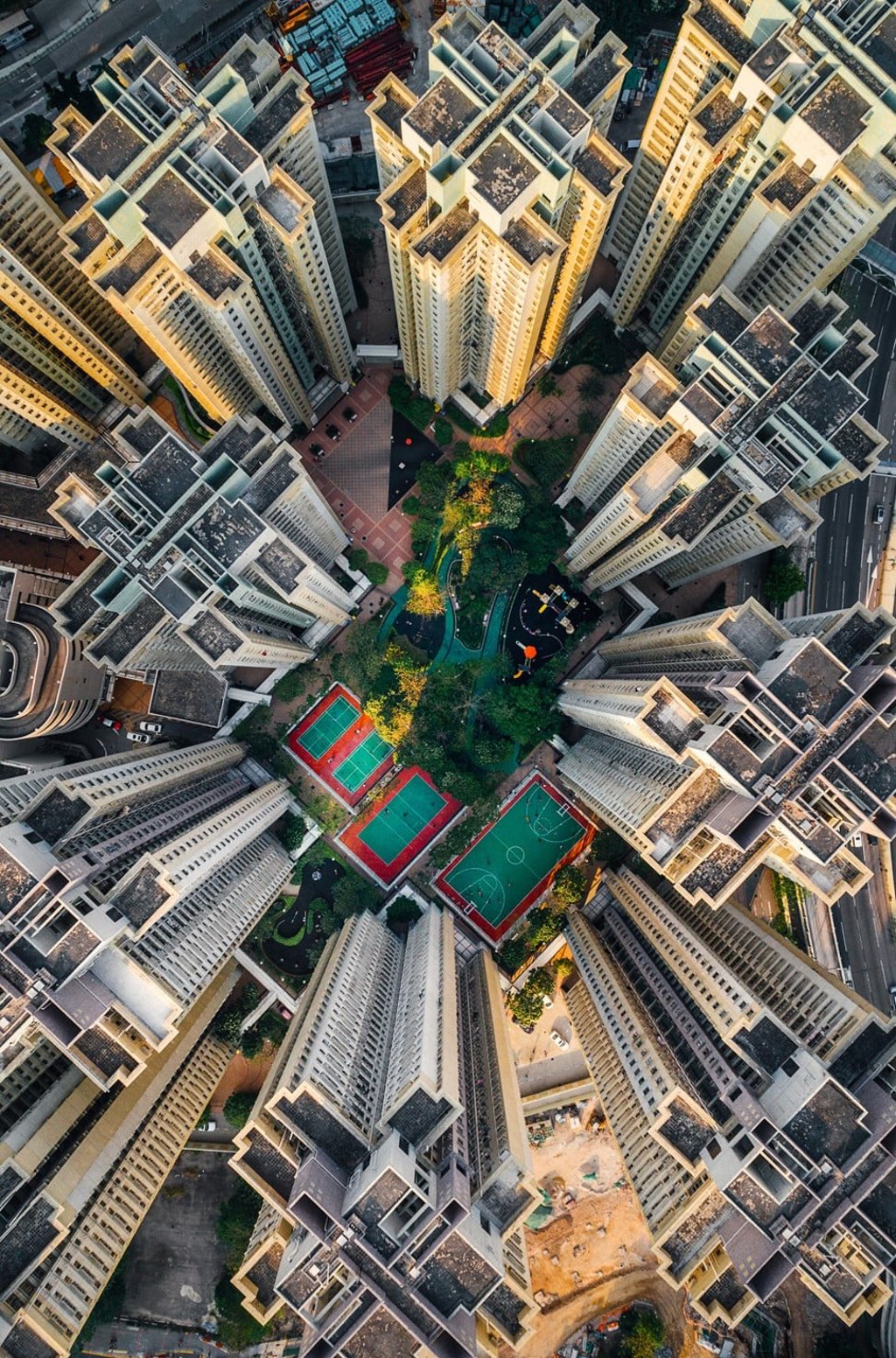 A drone shot of San Po Kong in Kowloon from Andy Yeung’s series on overcrowded urban living. Photo: Andy Yeung