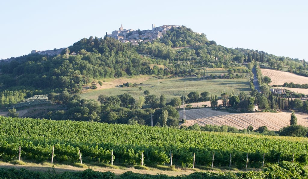 Todi is a hilltop town in the Umbrian countryside. Photo: AP Todi is a hilltop town in the Umbrian countryside. Photo: AP