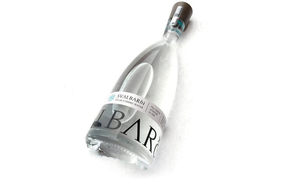 A Svalbardi polar iceberg water from the company's website.