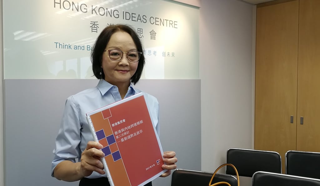 Anna Lai, executive director of Hong Kong Ideas Centre. Photo: Xinqi Su Anna Lai, executive director of Hong Kong Ideas Centre. Photo: Xinqi Su