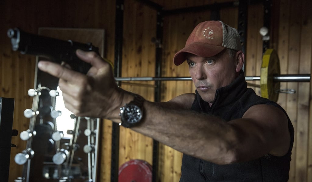 Michael Keaton in a still from American Assassin.