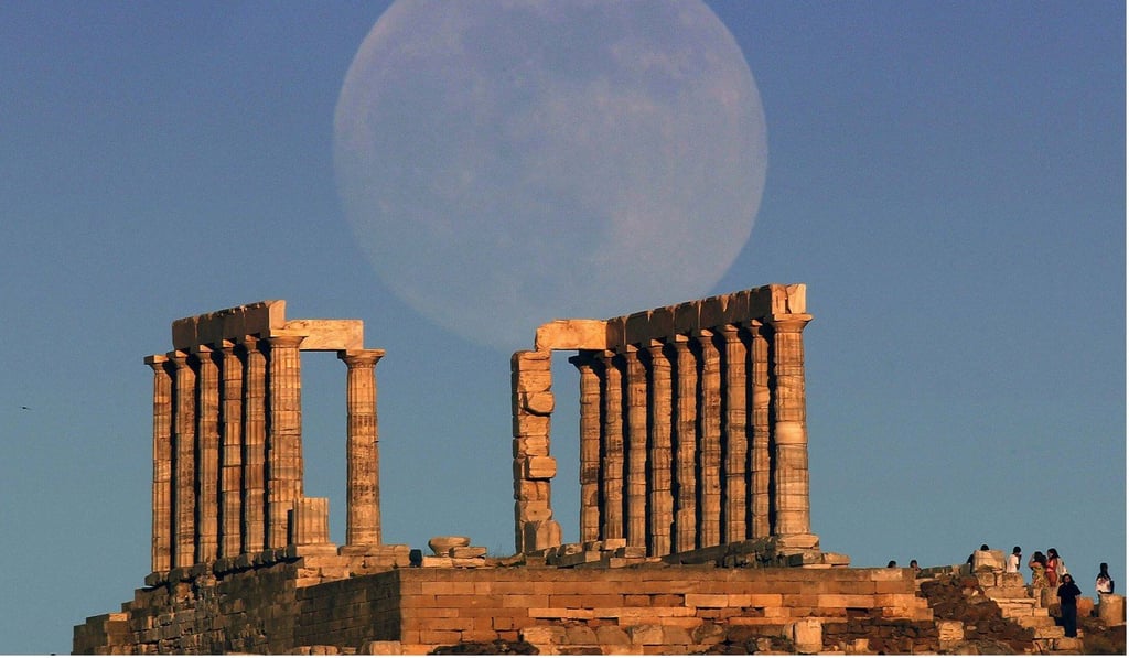 The Temple of Poseidon, the ancient Greek god of the seas, in Cape Sounion, 60km east of Athens. Democracy has been with us since ancient Greece yet has only been able to muster in its defence that it is not as bad as other systems of government. Photo: Reuters