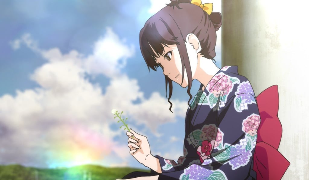 The character Nazuna, voiced by Suzu Hirose. The character Nazuna, voiced by Suzu Hirose.