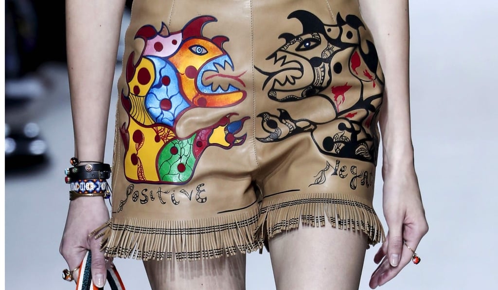 Artist Niki de Saint Phalle’s bold paint strokes inspired the exuberant palette we saw at Dior’s new collection. Photo: AFP