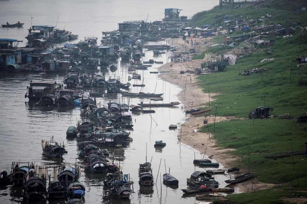 Datang is home to one of China’s largest Tanka populations. Photo: AFP Datang is home to one of China’s largest Tanka populations. Photo: AFP