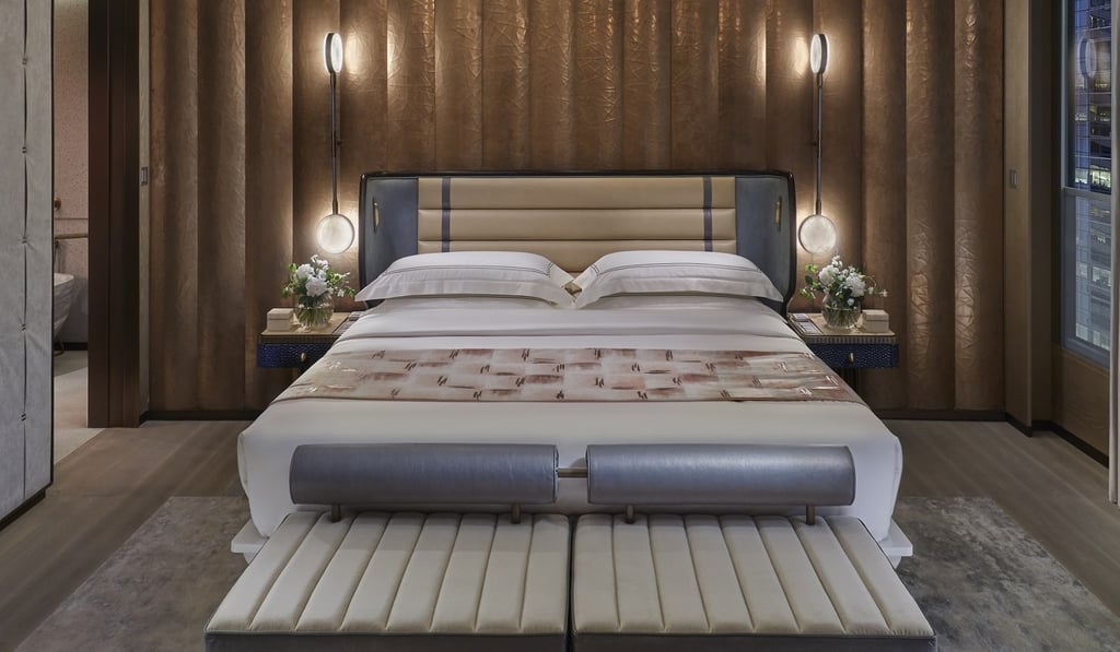 FreshBed in the Entertainment Suite at Landmark Mandarin Oriental Hong Kong