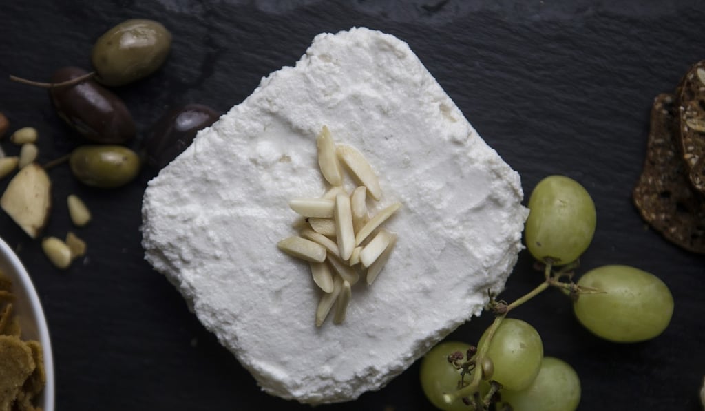 Almond feta. Photo: Jennifer Chase/The Washington Post