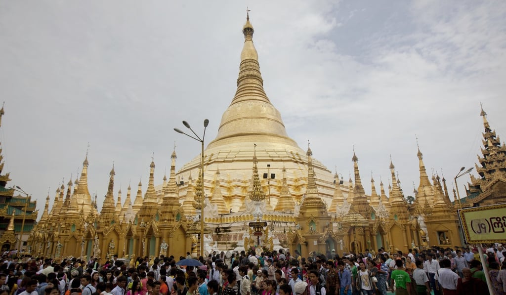 Myanmar’s famous Shwedagon Pagoda. Photo: AP