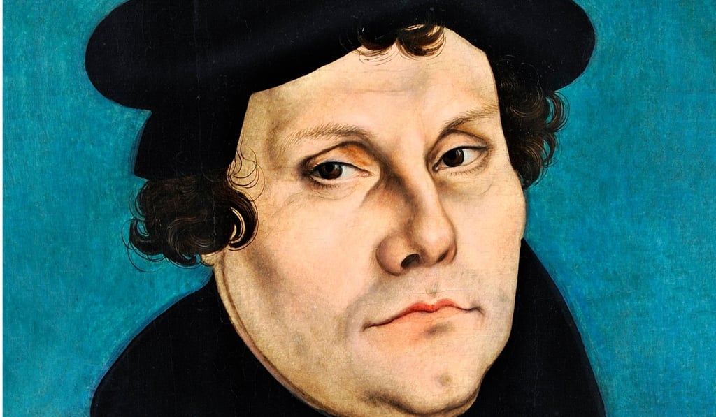 The legacy of Martin Luther, depicted in a 1528 portrait by Lucas Cranach the Elder, will be celebrated on October 31. Photo: Handout