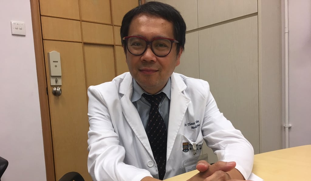 Thomas Yau Chung-cheung, clinical associate professor at the University of Hong Kong. Photo: Emily Tsang