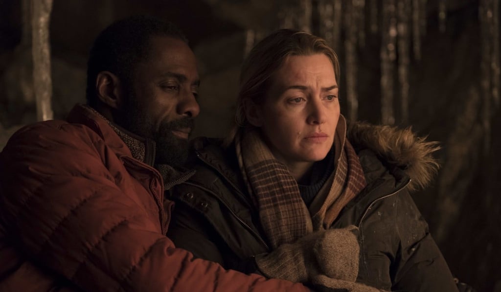 Idris Elba and Kate Winslet in a still from The Mountain Between Us. Idris Elba and Kate Winslet in a still from The Mountain Between Us.
