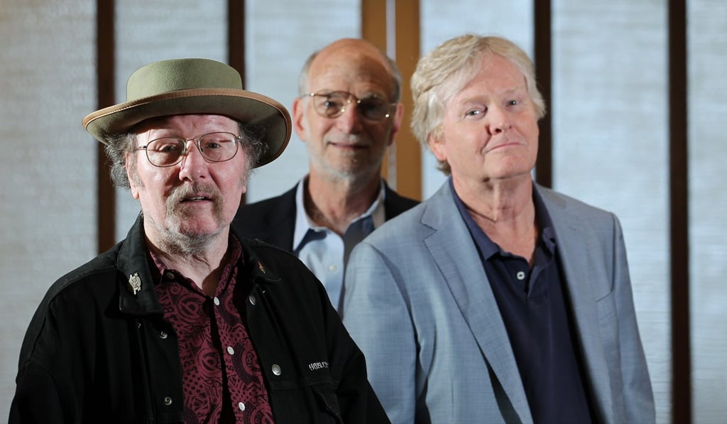 From left: Jeffrey Hall, Michael Rosbash and Michael Young (pictured in Hong Kong in 2013) have been awarded the Nobel Prize in Medicine for their work on circadian rhythms.