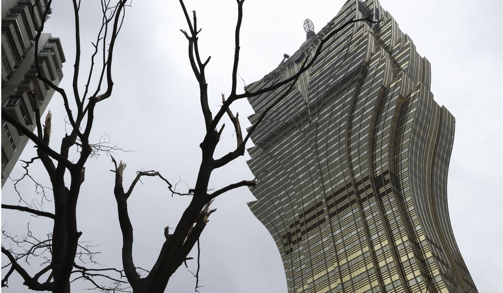 In Macau 10 people lost their lives when Typhoon Hato ripped through the city. Photo: Nora Tam