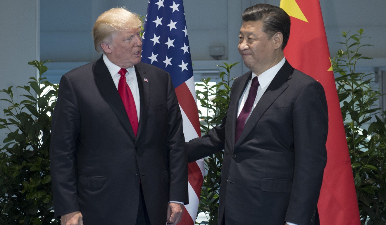 US President Donald Trump (left) and Chinese President Xi Jinping are expected to meet in Beijing in November during the American leader’s first tour of Asia. Photo: AFP