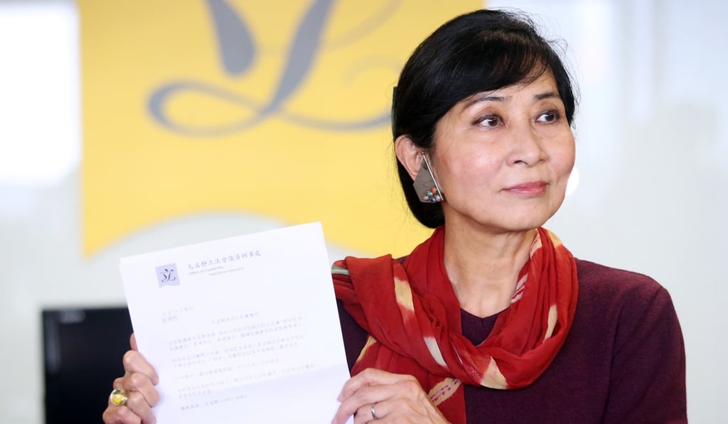 Claudia Mo Man-ching said she would table a motion in the chamber on October 18 to censure Ho. Photo: David Wong