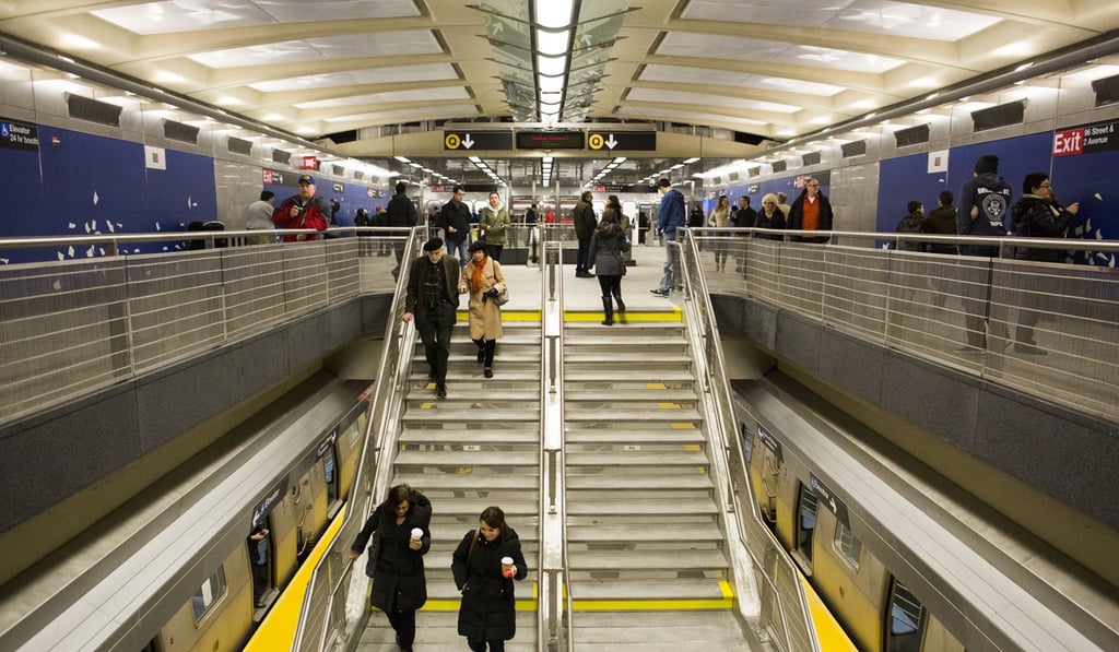 The 96th Street station on the Second Avenue subway line in New York. Photo: Bloomberg
