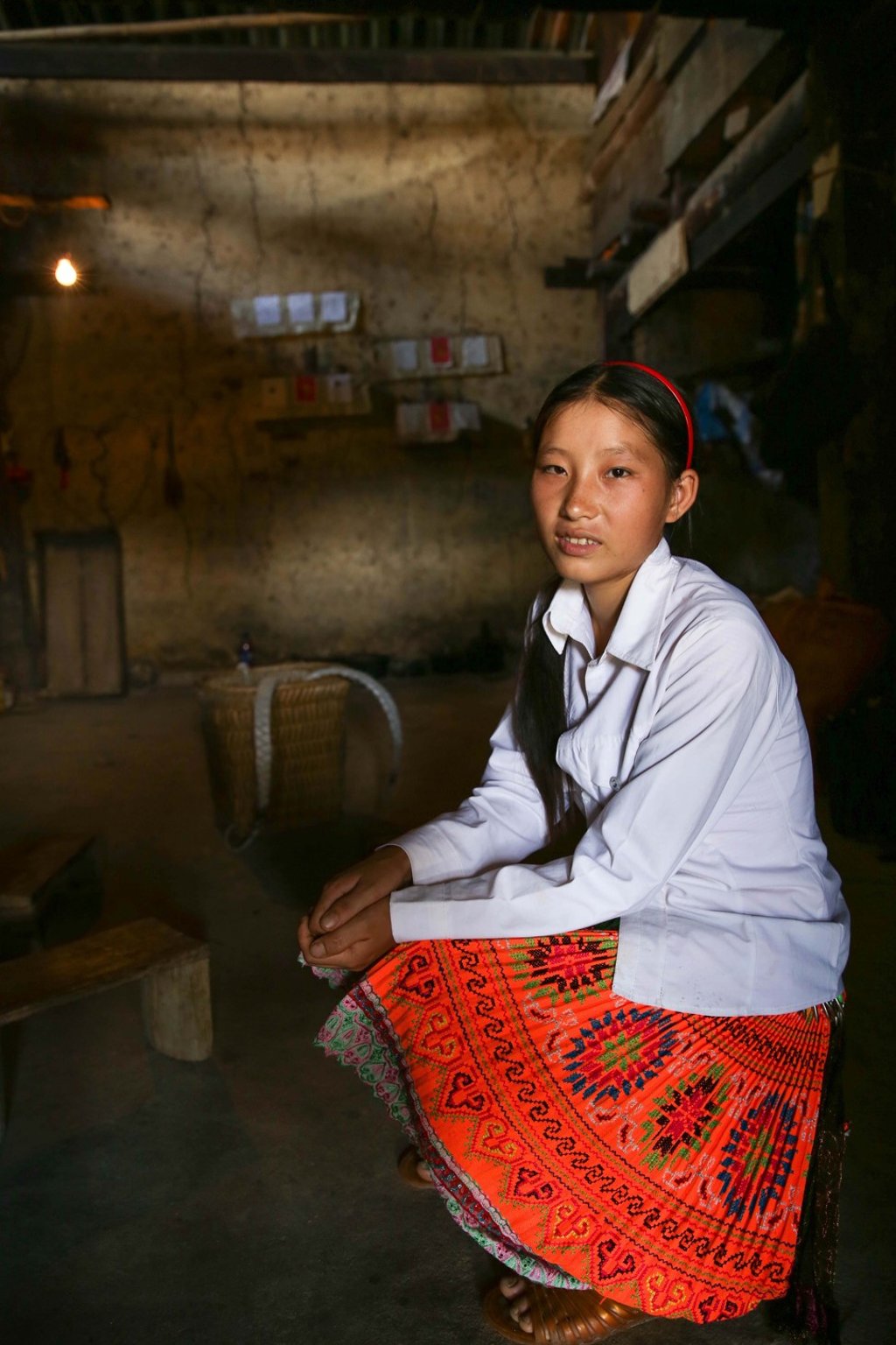 Cau, 16, lost her three-week-old son to tetanus. Photo: Yuki Chang/Plan International Hong Kong