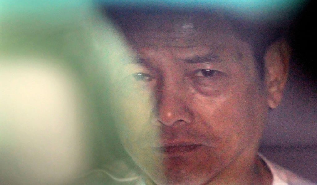 Wan Kuok-koi, better known as “Broken Tooth Koi”, a former notorious triad leader in Macau, was released from Coloane Prison. Photo: Handout