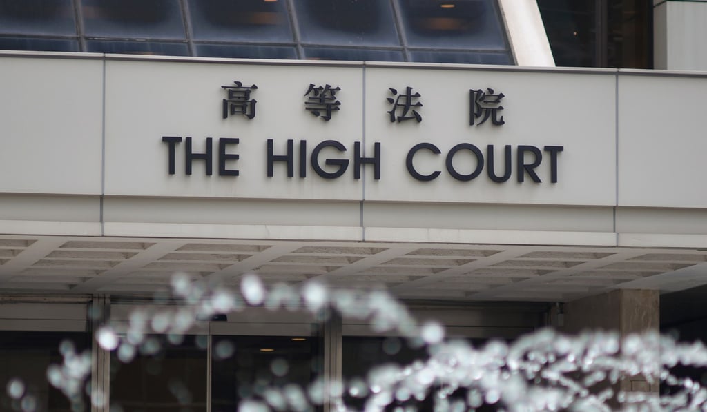 Yeung Chu-wing filed the writ at the HIgh Court on Wednesday. Photo: Fung Chang