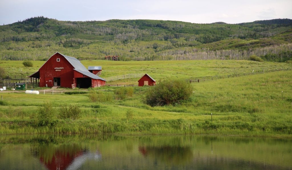 There are also barns, shops, and livestock-handling facilities, as well as manager and employee housing on the property.