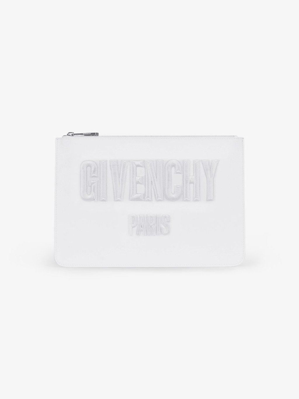 A clutch in the “White’ capsule collection.