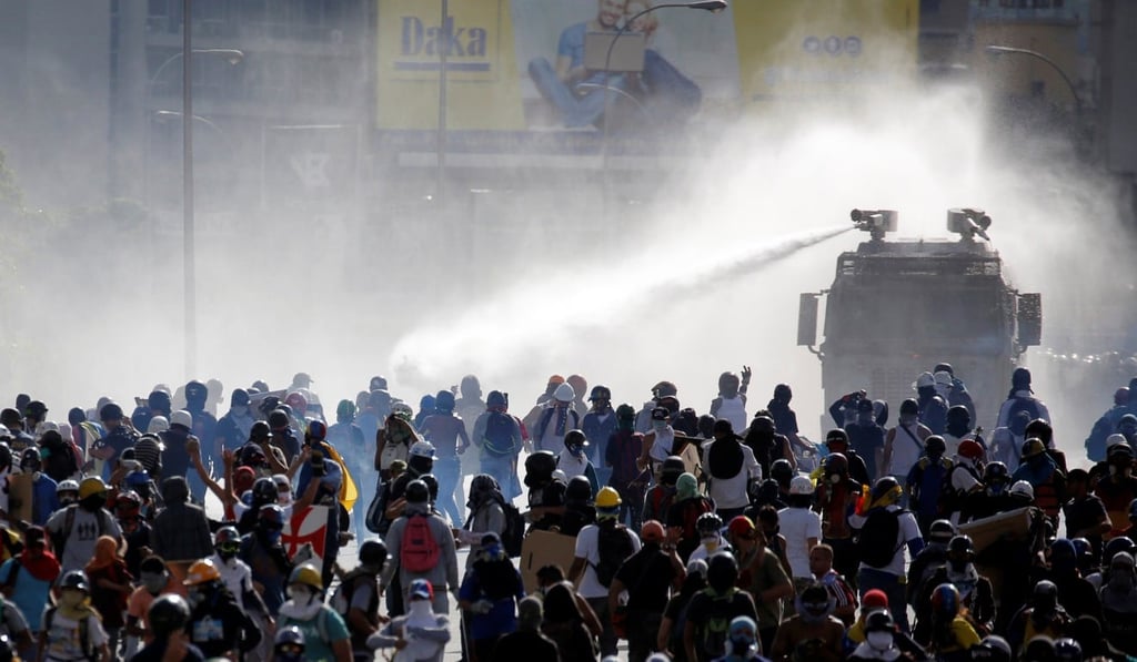 China has little leverage to protect its interests as economic and social conditions in Venezuela worsen, sparking demonstrations against the government of Venezuelan President Nicolas Maduro. Photo: Reuters