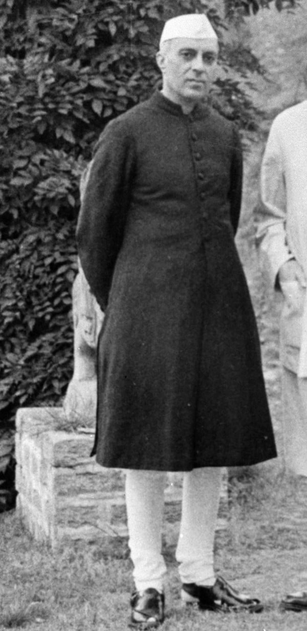 Jawaharlal Nehru in sherwani and pajama. Picture: Alamy