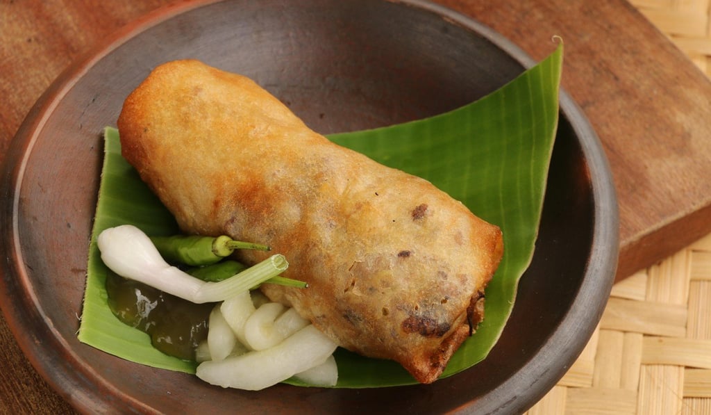 Lumpia semarang, a popular Indonesian dish. Picture: Alamy