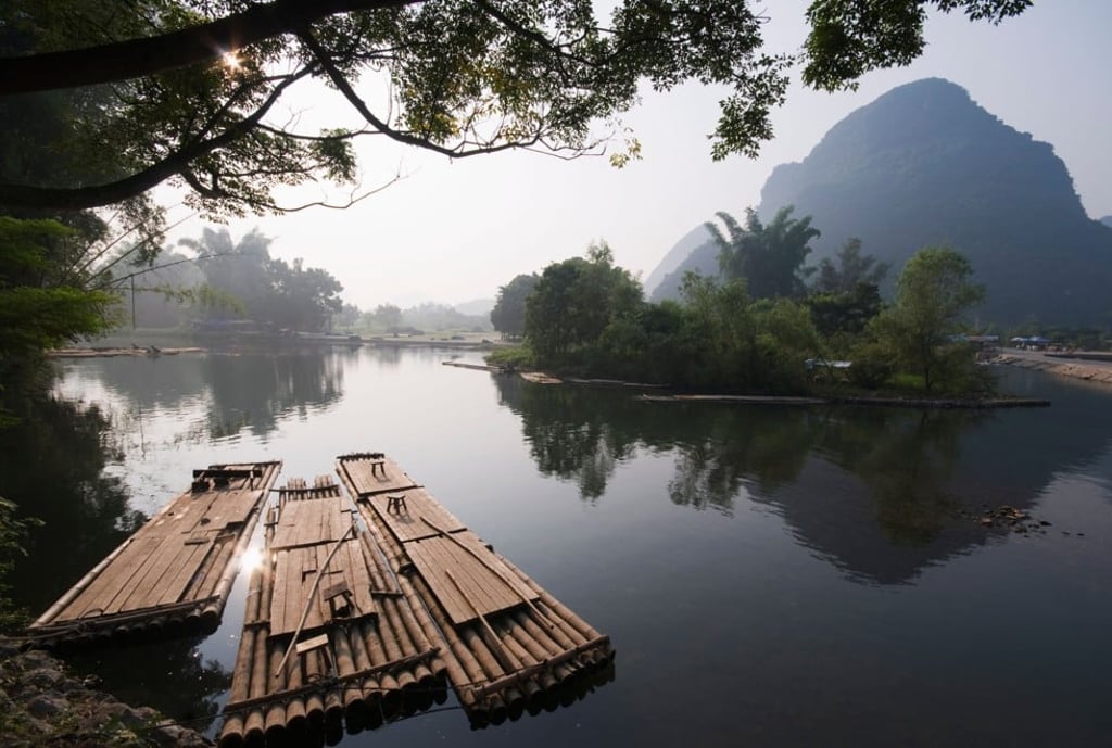 The Li River in Yangshuo.