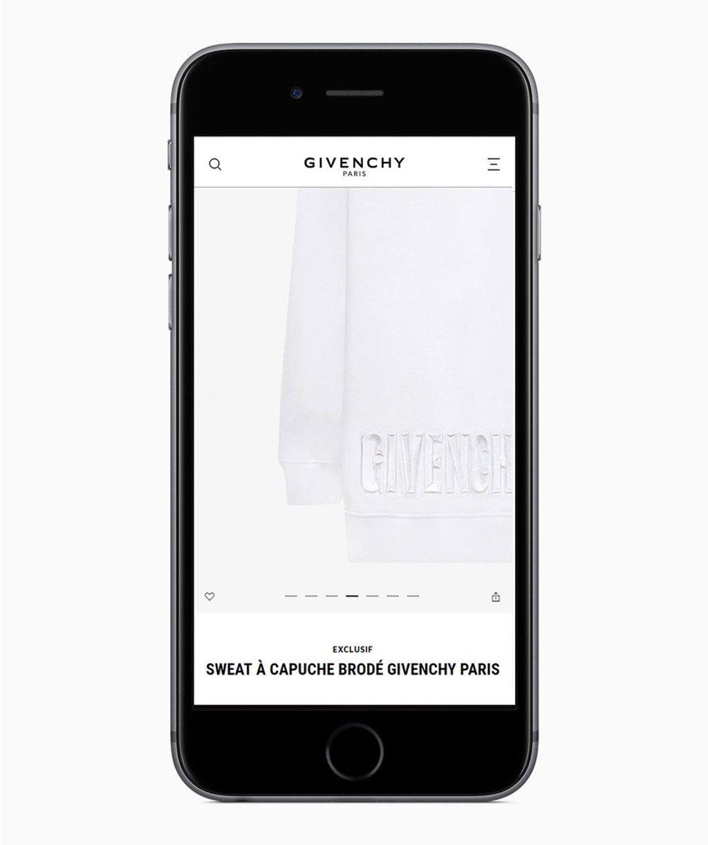 You can also shop online on your phone.