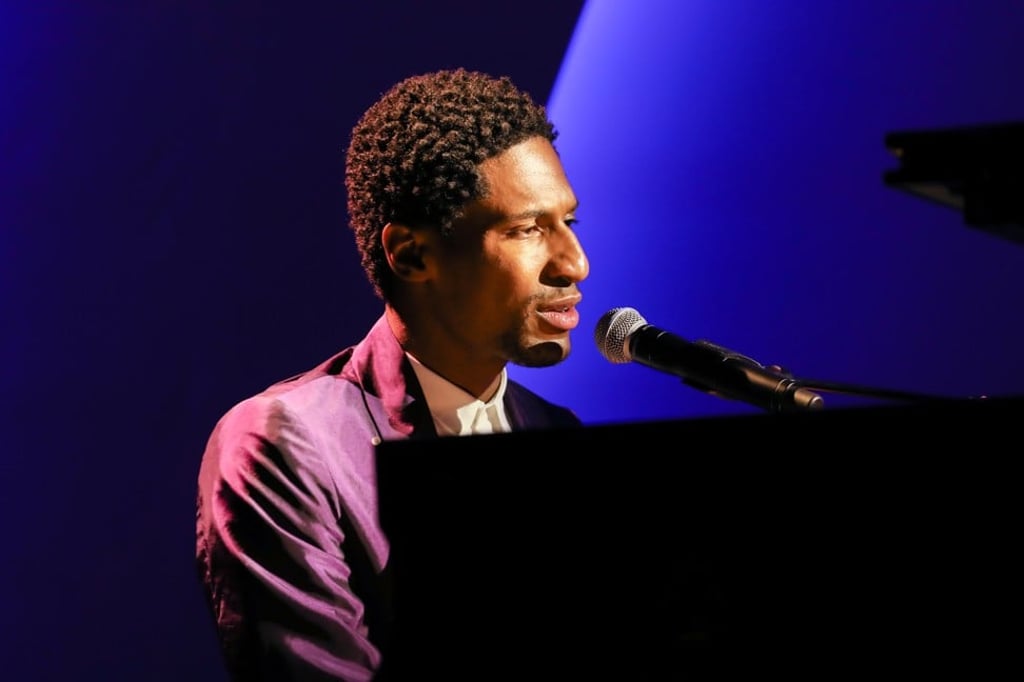 Jon Batiste serenades the crowd.