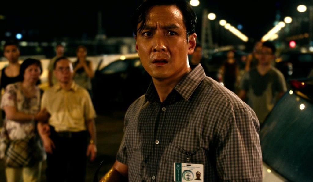 Daniel Wu in a still from Geostorm. Daniel Wu in a still from Geostorm.