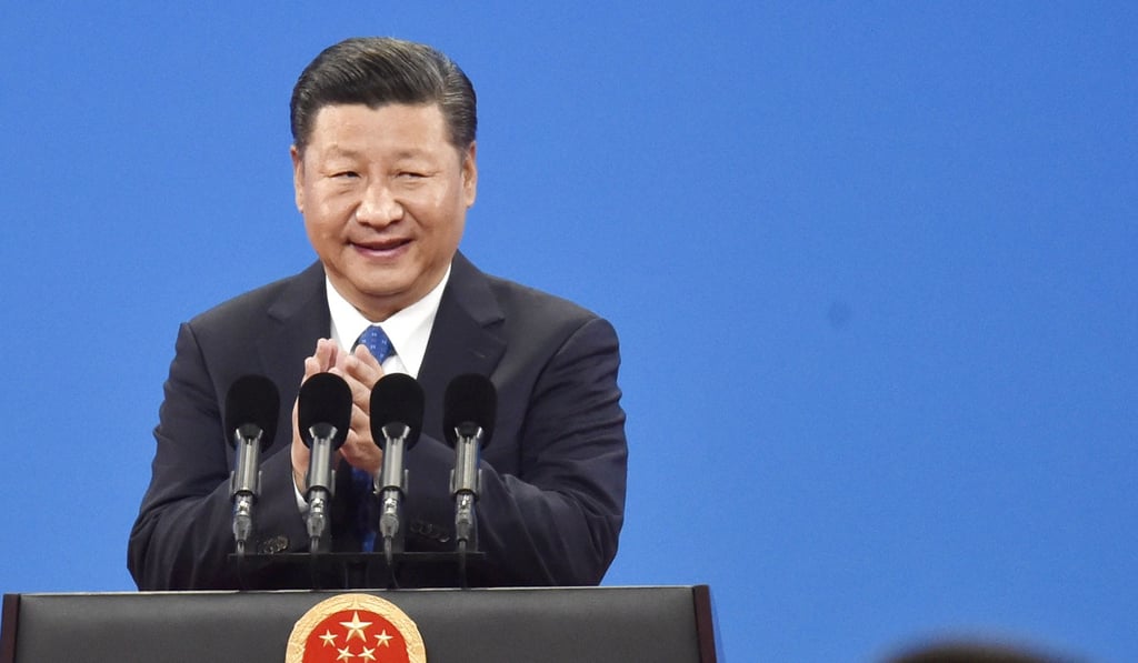 Chinese President Xi Jinping will deliver his ‘work report’ to the Communist Party’s five-yearly congress on Wednesday. Photo: Kyodo