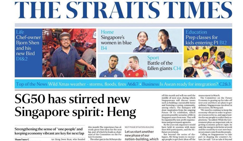 The Straits Times. The Straits Times.