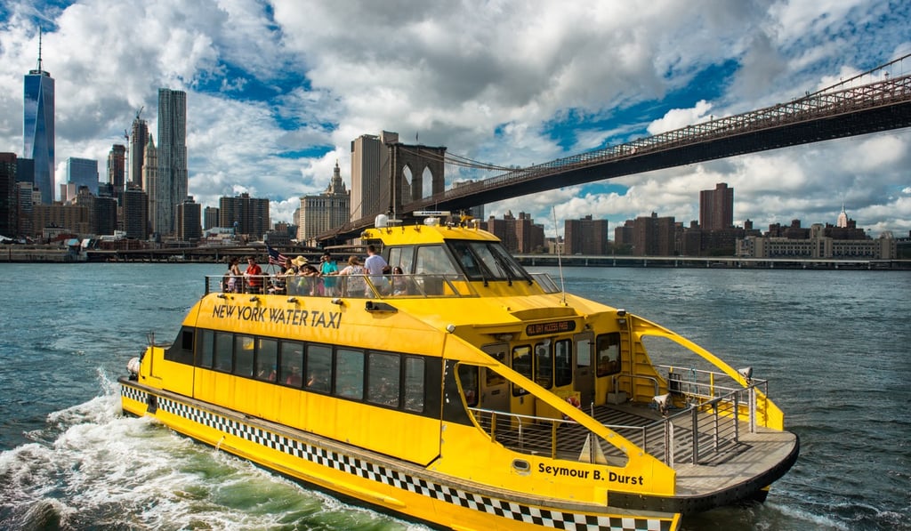 Water taxis such as this one in New York were being considered for Hong Kong to boost tourism. Photo: Shutterstock