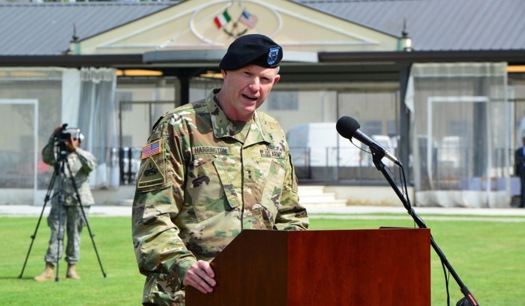 US Army Major General Joseph Harrington was in charge of US Army Africa and was based in Italy. Photo: US Army