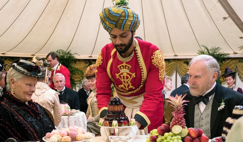 From left: Dench, Fazal and Tim Pigott-Smith in a still from Victoria and Abdul. Photo: Peter Mountain/Focus Features via AP