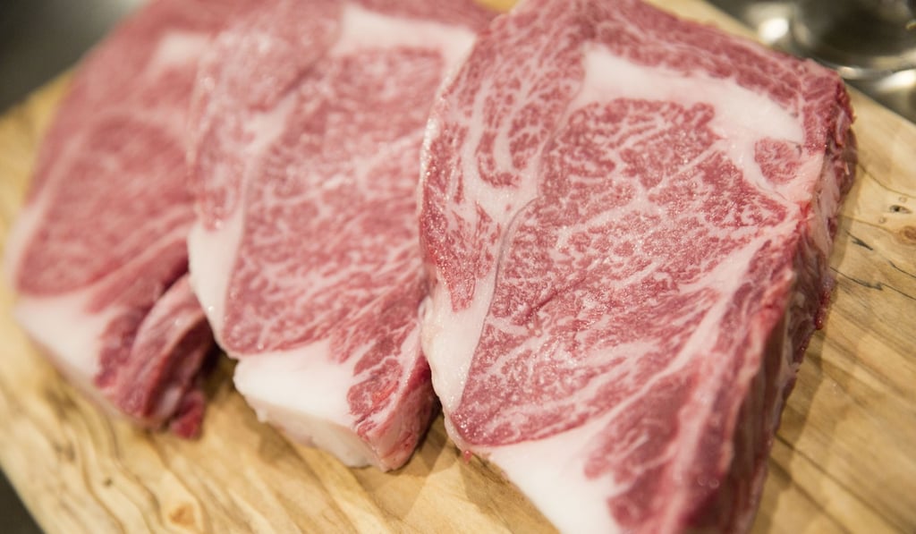 Wagyu’s marbled beef.