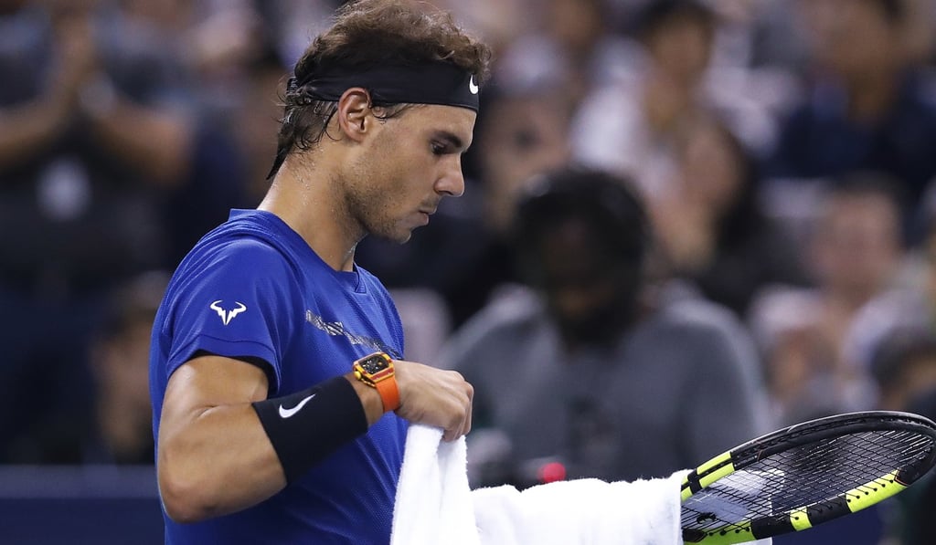 Rafael Nadal leads Roger Federer by 1,960 points in the ATP rankings. Photo: AP Rafael Nadal leads Roger Federer by 1,960 points in the ATP rankings. Photo: AP