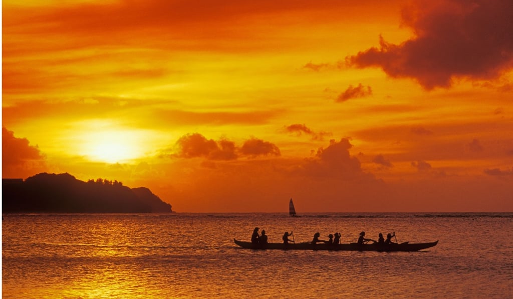 Guam’s “world famous” sunset. Picture: Alamy